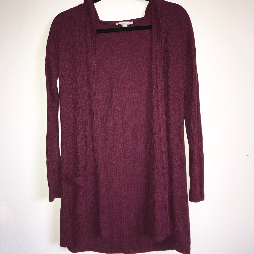 💙$5 American Eagle hooded cardigan